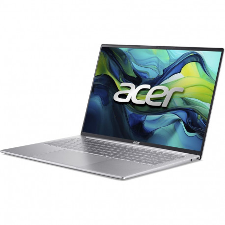 Ноутбук Acer Swift Lite 16 SFL16-51M-785G Intel Core Ultra 7 155U/16Gb (soldered D5)/SSD1Tb/UMA/16"/IPS/WUXGA/1920x1200/60Hz/NoOS/Silver/1.19kg-6