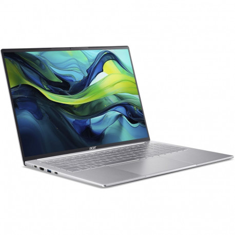 Ноутбук Acer Swift Lite 16 SFL16-51M-785G Intel Core Ultra 7 155U/16Gb (soldered D5)/SSD1Tb/UMA/16"/IPS/WUXGA/1920x1200/60Hz/NoOS/Silver/1.19kg-11