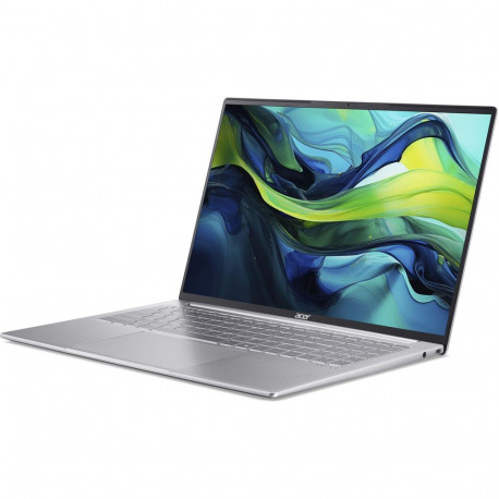 Ноутбук Acer Swift Lite 16 SFL16-51M-785G Intel Core Ultra 7 155U/16Gb (soldered D5)/SSD1Tb/UMA/16"/IPS/WUXGA/1920x1200/60Hz/NoOS/Silver/1.19kg-10