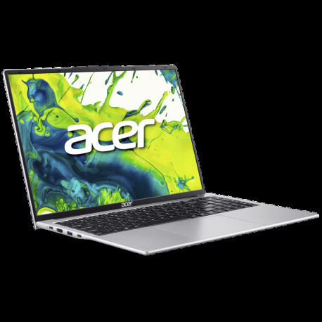 Ноутбук Acer Aspire Lite 16 AL16-54P-59ZA Intel Core 5 120U/32Gb (2*16 D5)/SSD512Gb/UMA/16"/IPS/WUXGA/1920x1200/60Hz/NoOS/RJ-45/Silver/1.53kg-2