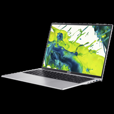 Ноутбук Acer Aspire Lite 16 AL16-54P-59ZA Intel Core 5 120U/32Gb (2*16 D5)/SSD512Gb/UMA/16"/IPS/WUXGA/1920x1200/60Hz/NoOS/RJ-45/Silver/1.53kg-5