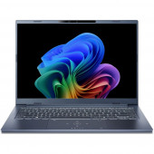 Ноутбук Acer Swift Go 14 AI SFG14-75-974A Intel Core Ultra 9 288V/32Gb (soldered D5)/SSD1Tb/UMA/14"/OLED/WUXGA/1920x1200/60Hz/NoOS/Blue/1.25kg