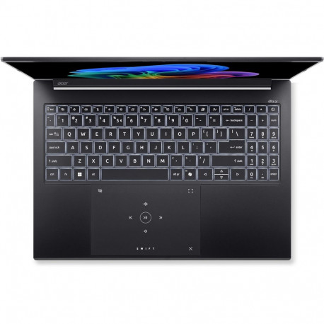 Ноутбук Acer Swift Go 16 SFG16-74-568D Intel Core Ultra 5 226V/16Gb (soldered D5)/SSD1Tb/UMA/16"/OLED/WUXGA+/2048x1280/120Hz/NoOS/Black/1.52kg-7