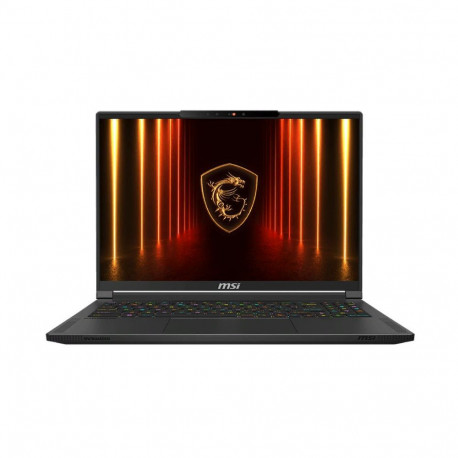 Ноутбук MSI Stealth 16 AI A2HWGG-085XRU Intel Core Ultra 7 255H/32Gb (2*16 D5)/SSD1Tb/RTX5070 8Gb (95W)/16"/OLED/WQXGA/2560x1600/240Hz/NoOS/RJ-45/Black/2.1kg