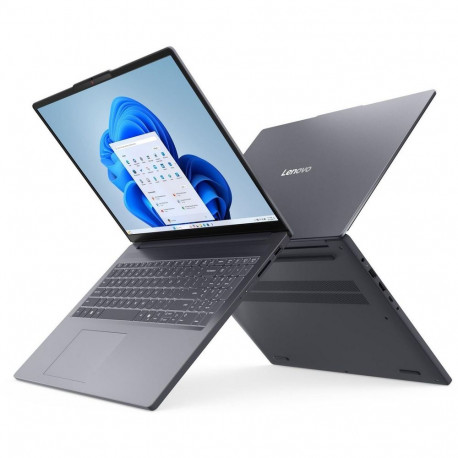 Ноутбук Lenovo IdeaPad Slim 3 16AHP10 AMD Ryzen 5 8640HS/16Gb (soldered D5)/SSD512Gb/UMA/16"/IPS/WUXGA/1920x1200/60Hz/NoOS/RJ-45/Luna Grey/1.73kg-3