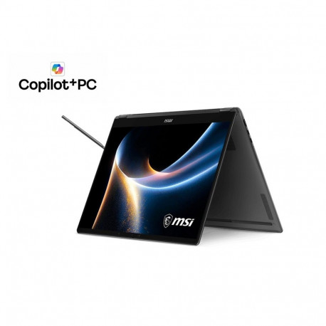 Ноутбук MSI Prestige 16 Flip AI+ C3MTG-028RU Intel Core Ultra 9 386H/32Gb (soldered D5)/SSD2Tb/UMA/16"/OLED/Touch/2.8K/2880x1800/120Hz/Win11Pro/Grey/1.66kg-2