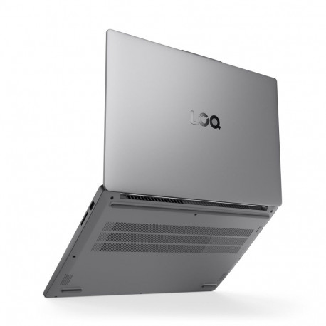 Ноутбук Lenovo LOQ 15IAX9E Intel Core i5-12450HX/16Gb (1*16 D5)/SSD512Gb/RTX3050 6Gb (65W)/15.6"/IPS/FHD/1920x1080/144Hz/Win11 (SL English)/RJ-45/Luna Grey/1.77kg-10