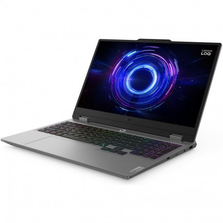 Ноутбук Lenovo LOQ 15IRX10 Intel Core i5-13450HX/16Gb (1*16 D5)/SSD512Gb/RTX5050 8Gb (100W)/15.6"/IPS/FHD/1920x1080/144Hz/Win11 (SL English)/RJ-45/Luna Grey/2.4kg-3