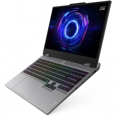 Ноутбук Lenovo LOQ 15IRX10 Intel Core i5-13450HX/16Gb (1*16 D5)/SSD512Gb/RTX5050 8Gb (100W)/15.6"/IPS/FHD/1920x1080/144Hz/Win11 (SL English)/RJ-45/Luna Grey/2.4kg-1
