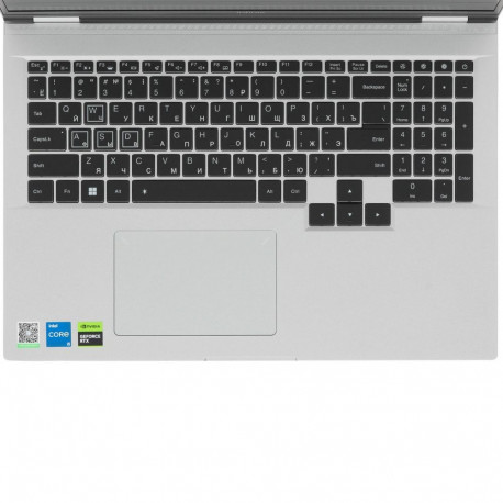 Ноутбук Infinix GTBook GL614 Intel Core i5-13420H/16Gb (soldered D5)/SSD512Gb/RTX5060 8Gb (90W)/16"/IPS/WQXGA/2560x1600/120Hz/NoOS/Silver/1.99kg-3