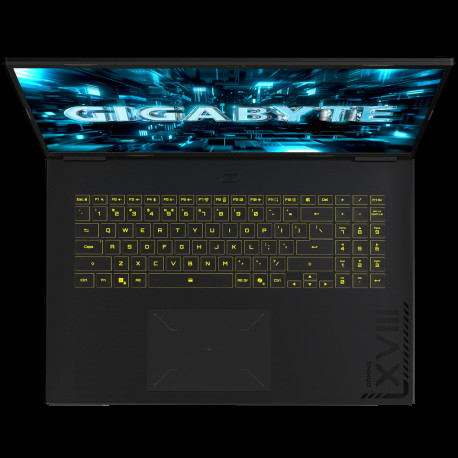 Ноутбук Gigabyte Gaming A18 PRO DYJ Intel Core 7 240H/32Gb (soldered D5)/SSD1Tb/RTX5080 16Gb (115W)/18"/IPS/WQXGA/2560x1600/165Hz/NoOS/RJ-45/Black/2.9kg-3