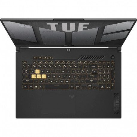 Ноутбук ASUS TUF Gaming F17 FX707VJB-HX100 Intel Core 5 210H/16Gb (1*16 D5)/SSD512Gb/RTX3050 6Gb (65W)/17.3"/IPS/FHD/1920x1080/144Hz/NoOS/RJ-45/Grey/2.6kg-1