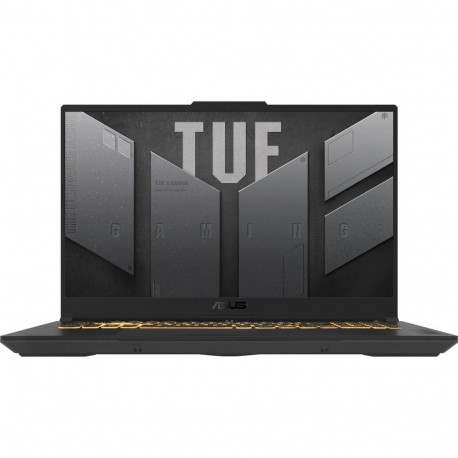 Ноутбук ASUS TUF Gaming F17 FX707VJB-HX100 Intel Core 5 210H/16Gb (1*16 D5)/SSD512Gb/RTX3050 6Gb (65W)/17.3"/IPS/FHD/1920x1080/144Hz/NoOS/RJ-45/Grey/2.6kg-2