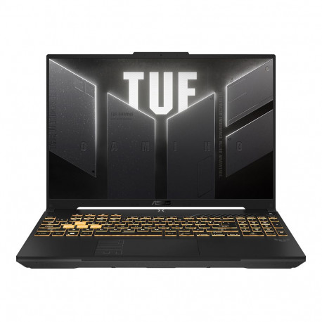 Ноутбук ASUS TUF Gaming F16 FX607VU-RL061 Intel Core 5 210H/16Gb (2*8 D5)/SSD512Gb/RTX4050 6Gb (140W)/16"/IPS/WUXGA/1920x1200/144Hz/NoOS/RJ-45/Grey/2.2kg