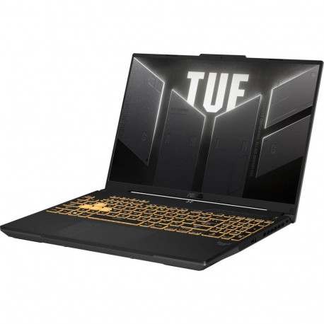 Ноутбук ASUS TUF Gaming F16 FX607VU-RL061 Intel Core 5 210H/16Gb (2*8 D5)/SSD512Gb/RTX4050 6Gb (140W)/16"/IPS/WUXGA/1920x1200/144Hz/NoOS/RJ-45/Grey/2.2kg-2
