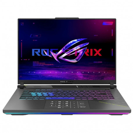 Ноутбук ASUS ROG Strix G16 G614PR-RV089 AMD Ryzen 9 8940HX/32Gb (2*16 D5)/SSD1Tb/RTX5070 Ti 12Gb (140W)/16"/IPS/WUXGA/1920x1200/165Hz/NoOS/RJ-45/Grey/2.5kg