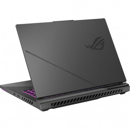 Ноутбук ASUS ROG Strix G16 G614PR-RV027 AMD Ryzen 9 8940HX/16Gb (1*16 D5)/SSD1Tb/RTX5070 Ti 12Gb (140W)/16"/IPS/WUXGA/1920x1200/165Hz/NoOS/RJ-45/Grey/2.5kg-5