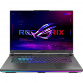 Ноутбук ASUS ROG Strix G16 G614PR-RV027 AMD Ryzen 9 8940HX/16Gb (1*16 D5)/SSD1Tb/RTX5070 Ti 12Gb (140W)/16"/IPS/WUXGA/1920x1200/165Hz/NoOS/RJ-45/Grey/2.5kg