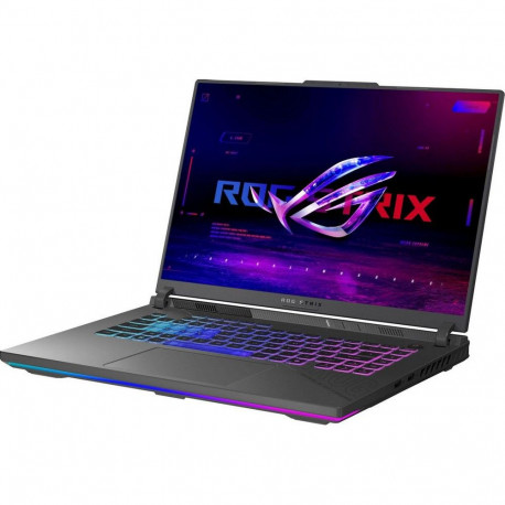 Ноутбук ASUS ROG Strix G16 G614PR-RV027 AMD Ryzen 9 8940HX/16Gb (1*16 D5)/SSD1Tb/RTX5070 Ti 12Gb (140W)/16"/IPS/WUXGA/1920x1200/165Hz/NoOS/RJ-45/Grey/2.5kg-2