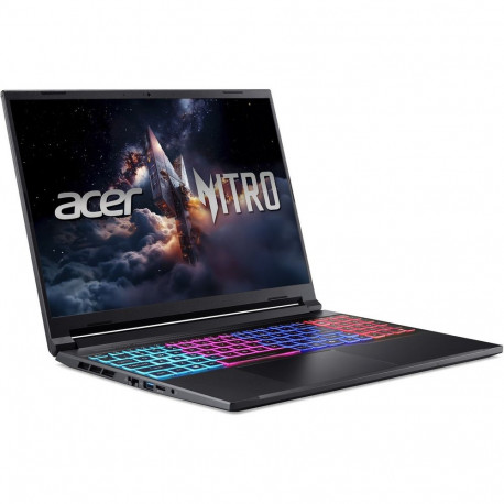 Ноутбук Acer Nitro V 16S ANV16S-71-57UH Intel Core 5 210H/16Gb (1*16 D5)/SSD1Tb/RTX5060 8Gb (85W)/16"/IPS/WQXGA/2560x1600/180Hz/NoOS/RJ-45/Black/2.1kg-4