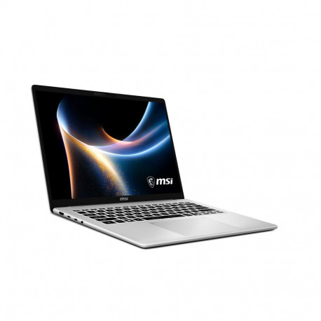 Ноутбук MSI Modern 14S AI+ G3MG-011XRU Intel Core Ultra 5 322/16Gb (1*16 D5)/SSD512Gb/UMA/14"/OLED/WUXGA/1920x1200/60Hz/NoOS/RJ-45/Silver/1.5kg-6
