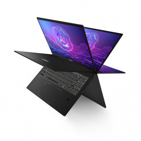 Ноутбук MSI SummitPro 16 AI A2HVETG-084RU Intel Core Ultra 9 285H/32Gb (soldered D5)/SSD1Tb/RTX4050 6Gb (45W)/16"/IPS/Touch/WQXGA/2560x1600/165Hz/Win11Pro/Black/2.1kg-18