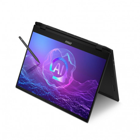 Ноутбук MSI SummitPro 16 AI A2HVETG-084RU Intel Core Ultra 9 285H/32Gb (soldered D5)/SSD1Tb/RTX4050 6Gb (45W)/16"/IPS/Touch/WQXGA/2560x1600/165Hz/Win11Pro/Black/2.1kg-1