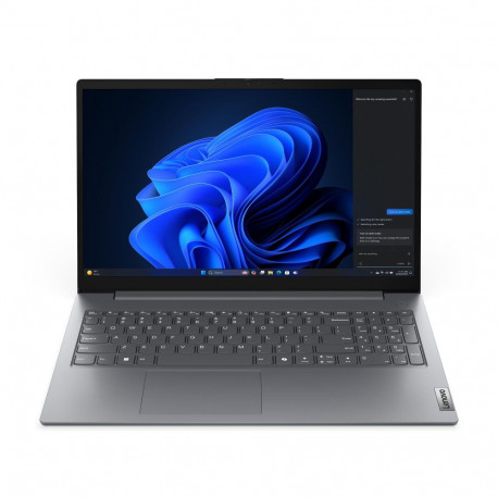 Ноутбук Lenovo V15 G5 IRL Intel Core i7-13620H/16Gb (1*16 D5)/SSD512Gb/UMA/15.6"/TN/FHD/1920x1080/60Hz/NoOS/RJ-45/Luna Grey/1.61kg