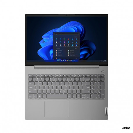 Ноутбук Lenovo V15 G4 AMN AMD Ryzen 5 7520U/16Gb (soldered D5)/SSD512Gb/UMA/15.6"/TN/FHD/1920x1080/60Hz/NoOS/RJ-45/Arctic Grey/1.63kg-2