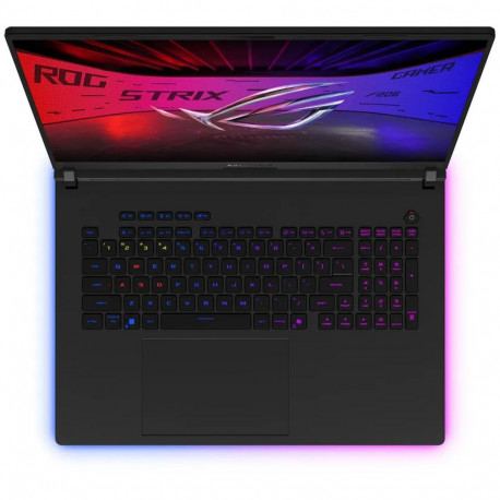 Ноутбук ASUS ROG Strix Scar 18 G835LW-SA037 Intel Core Ultra 9 275HX/32Gb (2*16 D5)/SSD1Tb/RTX5080 16Gb (175W)/18"/IPS/MiniLED/WQXGA/2560x1600/240Hz/NoOS/RJ-45/Black/3.2kg-4