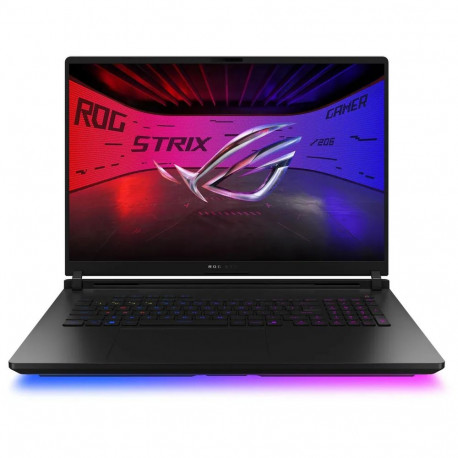 Ноутбук ASUS ROG Strix Scar 18 G835LW-SA037 Intel Core Ultra 9 275HX/32Gb (2*16 D5)/SSD1Tb/RTX5080 16Gb (175W)/18"/IPS/MiniLED/WQXGA/2560x1600/240Hz/NoOS/RJ-45/Black/3.2kg-1
