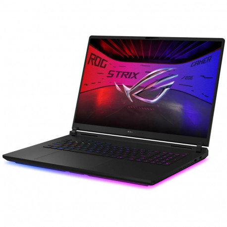 Ноутбук ASUS ROG Strix Scar 18 G835LW-SA037 Intel Core Ultra 9 275HX/32Gb (2*16 D5)/SSD1Tb/RTX5080 16Gb (175W)/18"/IPS/MiniLED/WQXGA/2560x1600/240Hz/NoOS/RJ-45/Black/3.2kg-3