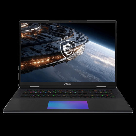Ноутбук MSI Titan 18 HX A2WJ-1049RU Intel Core Ultra 9 290HX Plus/64Gb (2*32 D5)/SSD2Tb/RTX5090 24Gb (175W)/18"/IPS/MiniLED/WQUXGA/3840x2400/240Hz/Win11/RJ-45/Black/3.6kg