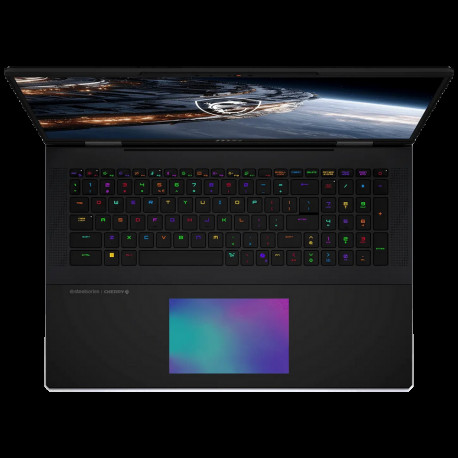 Ноутбук MSI Titan 18 HX A2WJ-1049RU Intel Core Ultra 9 290HX Plus/64Gb (2*32 D5)/SSD2Tb/RTX5090 24Gb (175W)/18"/IPS/MiniLED/WQUXGA/3840x2400/240Hz/Win11/RJ-45/Black/3.6kg-1
