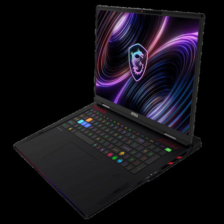 Ноутбук MSI Raider 18 Max HX A2WI-1048RU Intel Core Ultra 9 290HX Plus/32Gb (2*16 D5)/SSD2Tb/RTX5080 16Gb (175W)/18"/IPS/MiniLED/WQUXGA/3840x2400/120Hz/Win11/RJ-45/Black/3.6kg-1