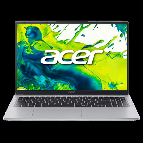 Ноутбук Acer Aspire Lite 15 AL15-54P-590V Intel Core Ultra 5 115U/16Gb (soldered D5)/SSD512Gb/UMA/15.6"/IPS/FHD/1920x1080/60Hz/NoOS/Silver/1.7kg