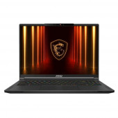 Ноутбук MSI Stealth 16 AI A2HWFG-086XRU Intel Core Ultra 7 255H/32Gb (2*16 D5)/SSD1Tb/RTX5060 8Gb (95W)/16"/OLED/WQXGA/2560x1600/240Hz/NoOS/RJ-45/Black/2.1kg