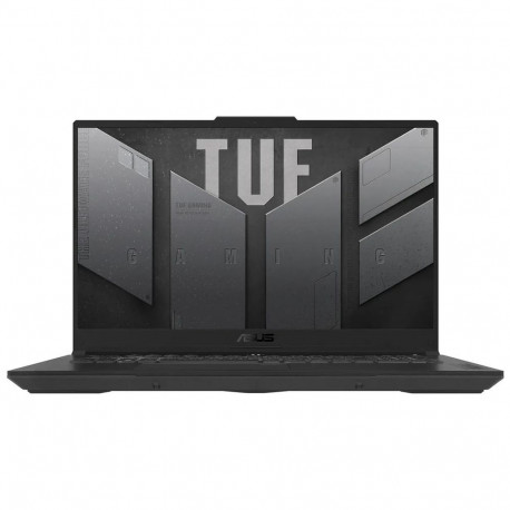 Ноутбук ASUS TUF Gaming A17 FA707NUG-HX182 AMD Ryzen 7 7445HS/16Gb (D5)/SSD512Gb/RTX4050 6Gb (115W)/17.3"/IPS/FHD/1920x1080/144Hz/NoOS/RJ-45/Mecha Gray/2.6kg-1