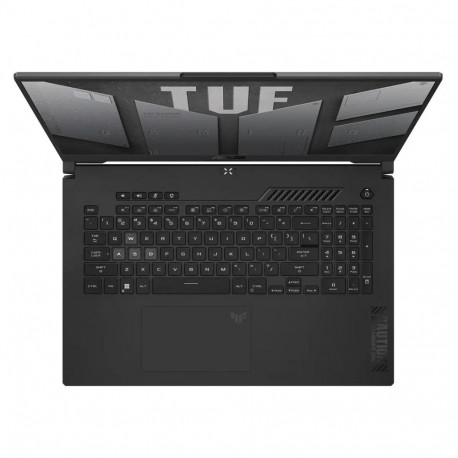 Ноутбук ASUS TUF Gaming A17 FA707NUG-HX182 AMD Ryzen 7 7445HS/16Gb (D5)/SSD512Gb/RTX4050 6Gb (115W)/17.3"/IPS/FHD/1920x1080/144Hz/NoOS/RJ-45/Mecha Gray/2.6kg-4
