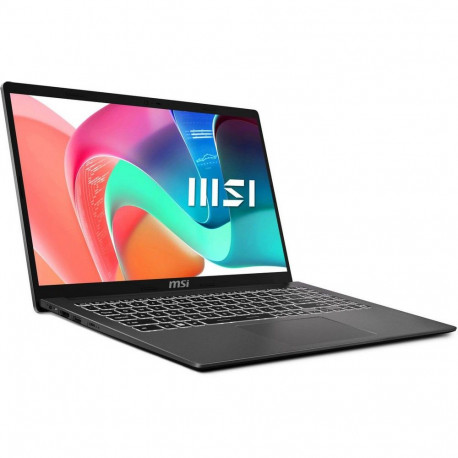 Ноутбук MSI Modern 15 F1MXG-1281RU Intel Core 5 120U/16Gb (2*8 D5)/SSD512Gb/15.6"/IPS/FHD/1920x1080/60Hz/Win11Pro/RJ-45/Platinum Gray/1.7kg-1
