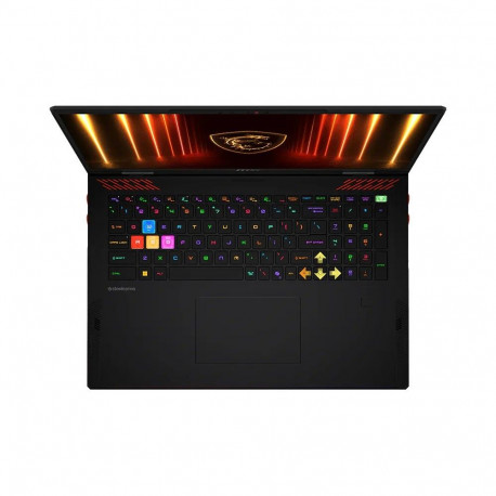 Ноутбук MSI Raider A18 HX A8WHG-409RU AMD Ryzen 9 8940HX/32Gb (2*16 D5)/SSD1Tb/RTX5070 Ti 12Gb (140W)/18"/IPS/WQXGA/2560x1600/240Hz/Win11/RJ-45/Core Black/3.6kg-1