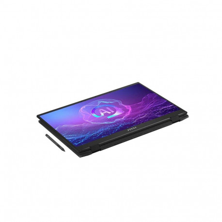 Ноутбук MSI Summit 16 AI Evo A2HMTG-057RU Intel Core Ultra 7 255H/16Gb (soldered D5)/SSD1Tb/16"/IPS/Touch/WQXGA/2560x1600/165Hz/Win11/Black/2.1kg-2