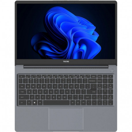 Ноутбук TECNO MegaBook K15SDA AMD Ryzen 5 7430U/16Gb (2*8 D4)/SSD512Gb/15.6"/IPS/FHD/1920x1080/60Hz/Win11/RJ-45/Grey/1.75kg-3