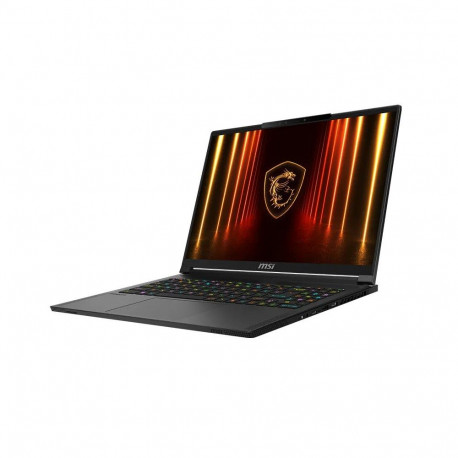 Ноутбук MSI Stealth A16 AI+ A3HWHG-239XRU AMD Ryzen AI 9 365/32Gb (soldered D5)/SSD1Tb/RTX5070 Ti 12Gb (105W)/16"/OLED/WQXGA/2560x1600/240Hz/NoOS/RJ-45/Black/2.1kg-1
