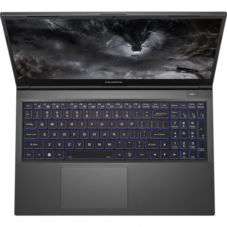 Ноутбук Colorful X15 XS-HE55016512B-1EAA Intel Core i5-12450H/16Gb (2*8 D4)/SSD512Gb/RTX3050 4Gb (95W)/15.6"/IPS/FHD/1920x1080/144Hz/Win11/RJ-45/Gray/2.1kg-1