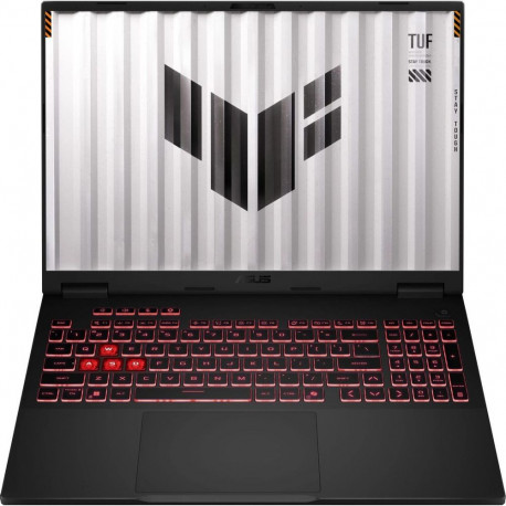 Ноутбук ASUS TUF Gaming A16 FA608UHI-TU128 AMD Ryzen 7 260/16Gb (1*16 D5)/SSD512Gb/RTX5050 8Gb (115W)/16"/IPS/WUXGA/1920x1200/165Hz/NoOS/RJ-45/Gray/2.2kg-2