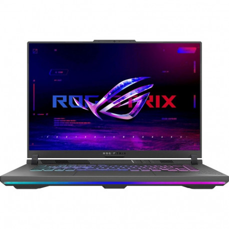 Ноутбук ASUS ROG Strix G16 G614PP-WH94 AMD Ryzen 9 8940HX/16Gb (2*8 D5)/SSD1Tb/RTX5070 8Gb (115W)/16"/IPS/WUXGA/1920x1200/165Hz/Win11/RJ-45/Grey/2.5kg-3