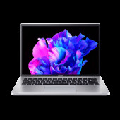 Ноутбук Acer Swift Go 14 SFG14-71-56KL Intel Core Ultra 5 125H/16Gb (soldered D5)/SSD512Gb/UMA/14"/OLED/WQXGA+/2880x1800/90Hz/NoOS/Silver/1.25kg