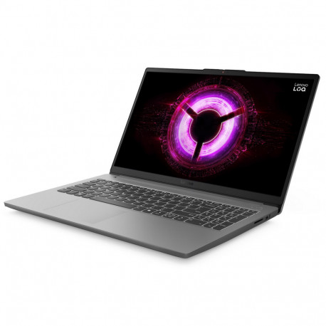 Ноутбук Lenovo LOQ 15ARP10E AMD Ryzen 7 170/16b (1*16 D5)/SSD512Gb/RTX3050 6Gb (65W)/15.6’’/FHD/1920x1080/144Hz/NoOS/RJ-45/Grey/1.8kg-1