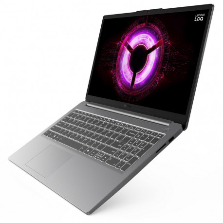 Ноутбук Lenovo LOQ 15ARP10E AMD Ryzen 7 170/16b (1*16 D5)/SSD512Gb/RTX3050 6Gb (65W)/15.6’’/FHD/1920x1080/144Hz/NoOS/RJ-45/Grey/1.8kg-2